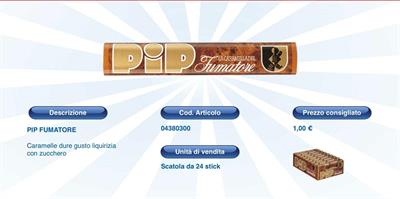 PIP FUMATORE STICK - 24 PZ.