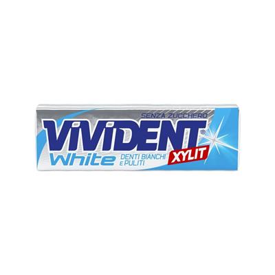 VIVIDENT XYLIT WHITE PEPPERMINT X40
