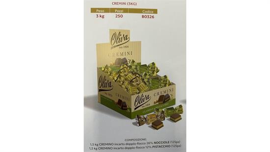 SPERLARI-ESPOSITORE CREMINI 3 KG PZ 250