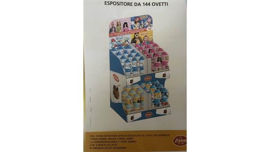 ZAINI - ESPOSITORE OVETTI - PZ. 144 + GADGET