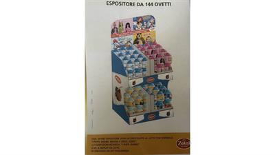 ZAINI - ESPOSITORE OVETTI - PZ. 144 + GADGET