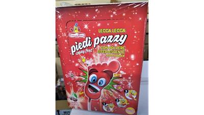 CASA DEL DOLCE - DISPLAY PIEDI PAZZY - PZ. 40 GR. 20