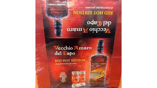 CAFFO-AMARO DEL CAPO RED HOT CL 5 VOL 35% X 24 PZ