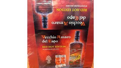 CAFFO-AMARO DEL CAPO RED HOT CL 5 VOL 35% X 24 PZ