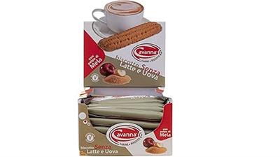 CAVANNA-BISCOTTI SENZA UOVA E LATTE PZ 30 GR 30