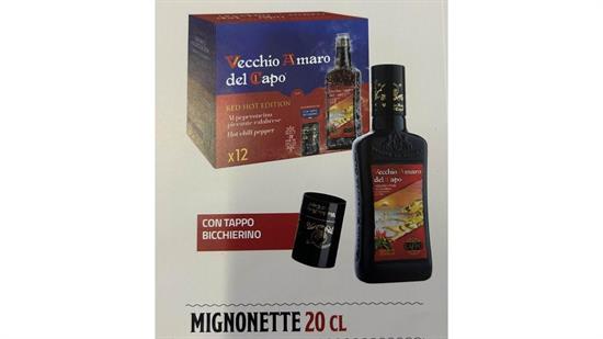 CAFFO-AMARO DEL CAPO RED HOT CL 20 VOL 35% X 12 PZ