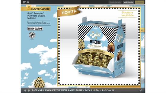 BACI PERUGINA MARSUPIO BISCUIT SUBLIME PZ 120 1.5KG