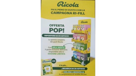 RICOLA-EXPO 2026 60PZ+20PZ MELISSA LIMONCELLA
