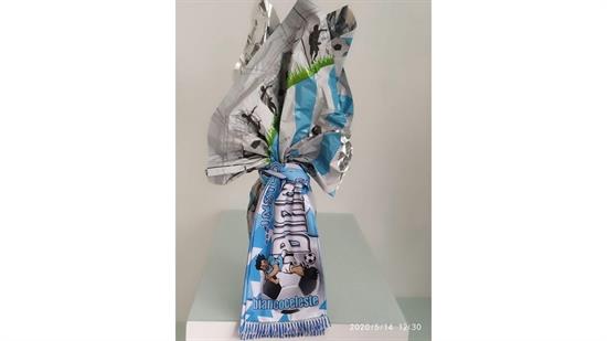 CRISTIAN DOLCI-UOVO CON SCIARPA LAZIO GR 200