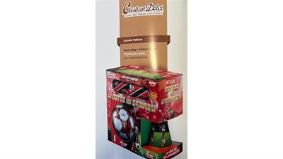 CRISTIAN DOLCI-UOVO SCATOLA CAMPIONI MILAN PALLONE CUOIO 200 GR