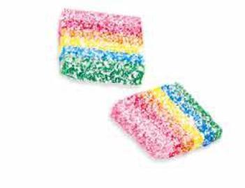 FINI - CHEWY RAINBOW CHIPS 6 COLORI ZUCCH. - BUSTA DA 1 KG.