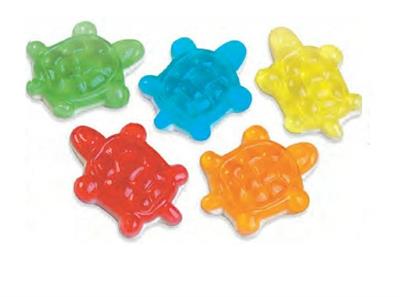 FINI - TARTARUGHE COLORATE LUCIDE - BUSTA DA 1 KG. - 8 GR.