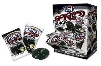 FINI - SPIRO BLACK - DISPLAY 150 PZ. - 7.75 GR.
