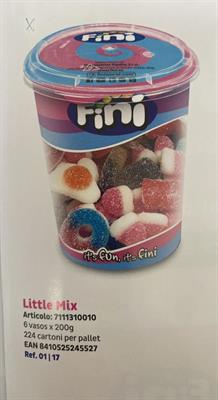 FINI - BICCHIERI LITTLE MIX PZ 6 200 GR