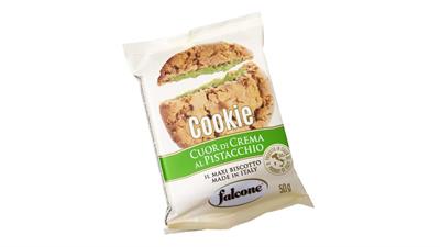 FALCONE-EXPO COOKIES CUOR DI CREMA PISTACCHIO-PZ.13 X GR.50