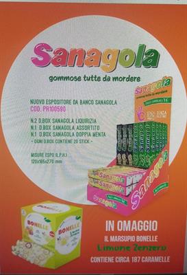 FIDA-PREPACK SANAGOLA 80pz+ MARSUPIO BONELLE LIM.ZENZ.omag.
