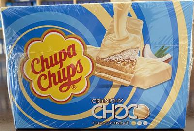 PERFETTI - CHUPA CHUPS CHOCO CRUNCY COCONUT - 27 GR. X 40 PZ.