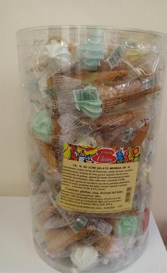 CONI GELATO MERINGA - 60 PZ.