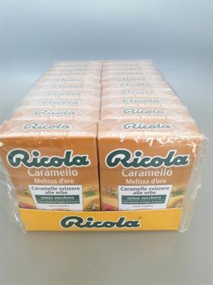 RICOLA AST. gr.50 HERB-CARAMEL MELISSA D'ORO X20
