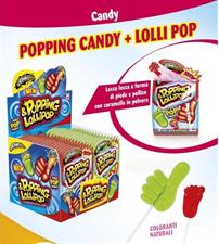 POPPING CANDY/LOLLIPOP-DISP.PZ.36 X GR.13