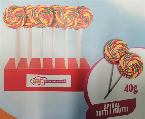 LECCA LECCA SPIRAL/ARCOBALENO TUTTI FRUTTI PZ.36 X GR.40