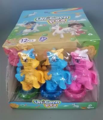 UNICORN POO CANDY PZ.12 x GR.10