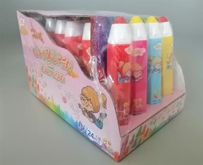 CRAYONS PEN JELLY BEAN PZ.24 x GR.20
