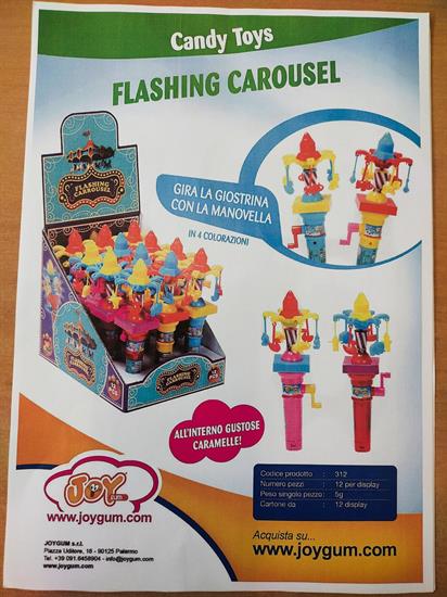 TOYS CANDY CAROSELLO GIOSTRINA X 12 PZ