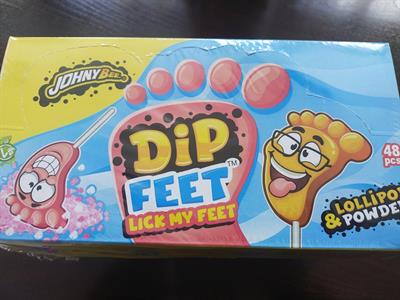 DIP FEET POP CANDY 9GR X 48 PZ