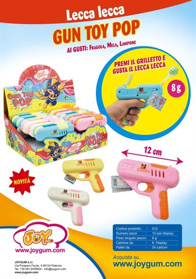 GUN TOY POP PZ 12 X GR 8