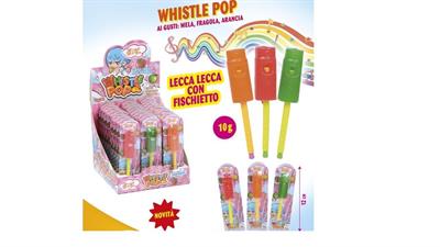 JOYGUM- FISCHIETTO WHISTLE POP GR 10 PZ 30