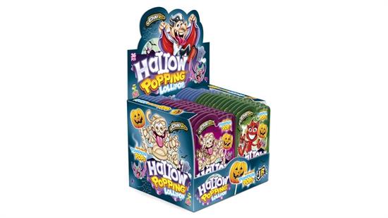 JOYGUM-HALLOW POPPING/LOLLIPOP 13GR 36 PZ