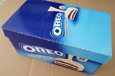 MONDELEZ OREO BANADAS WHITE-24 CS X 41 GR.