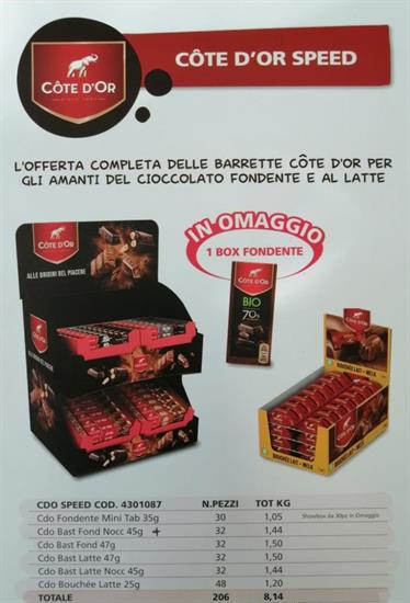MONDELEZ - ESP.COTE D'OR SPEED - PZ.206
