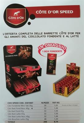 MONDELEZ - ESP.COTE D'OR SPEED - PZ.206