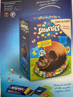 NESTLE'-UOVO SMARTIES 4 PZ X 250 GR