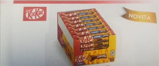NESTLE'-KIT KAT CHUNKY CARAMEL-PZ 24 X 43.5 GR