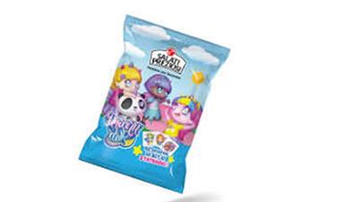 PREZIOSI CHIPS -UNICORN DOLLS TATTOO-24 PZ.X 25GR.+SORPR