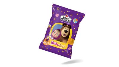 PREZIOSI CHIPS-MASHA & ORSO 24PZ.X25GR.+SORPRESA