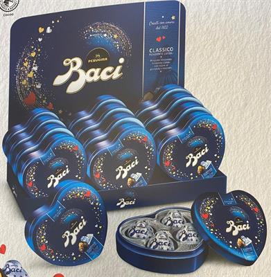 BACI PERUGINA-PICCOLO CUORE LATTA SAN VALENTINO 15 PZ