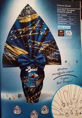 NON USARE-PERUGINA-UOVO BACI-FONDENTE SPECIAL 12 PZ.x255GR.