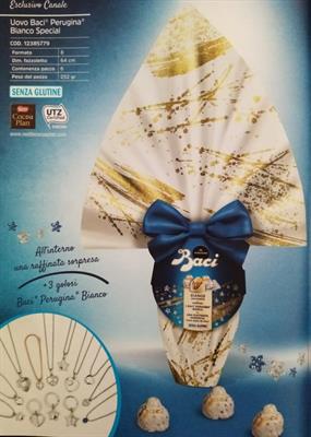 PERUGINA-UOVO BACI-BIANCO SPECIAL-6 PZ.x 252GR.